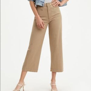Levi’s Ribcage Wide Leg Cropped Pant